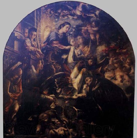 Juan de Valdes Leal Miracle of St Ildefonsus Spain oil painting art